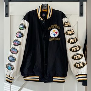 Pittsburgh Steelers Letterman Jacket